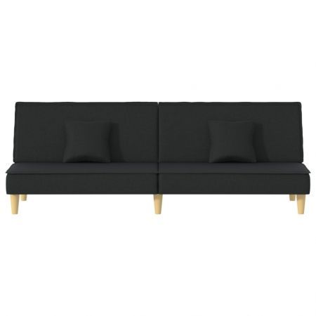 Sofa Bed Black Fabric