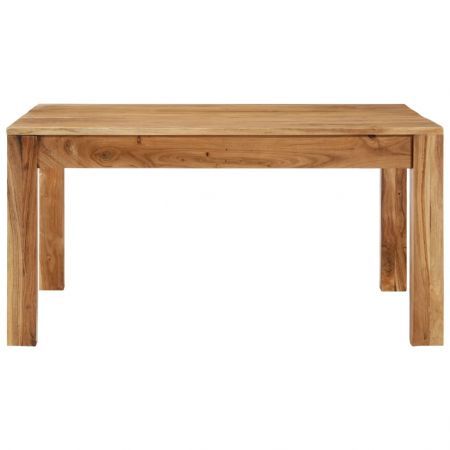 Coffee Table 80x80x40 cm Solid Wood Acacia