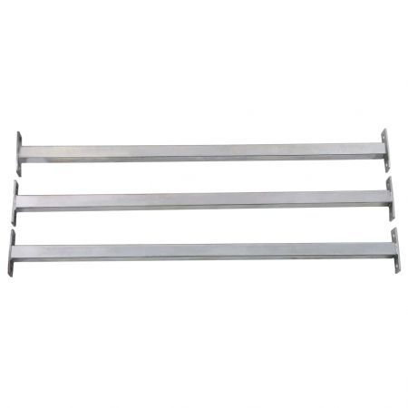 Adjustable Security Window Bars 3 pcs 710-1200 mm