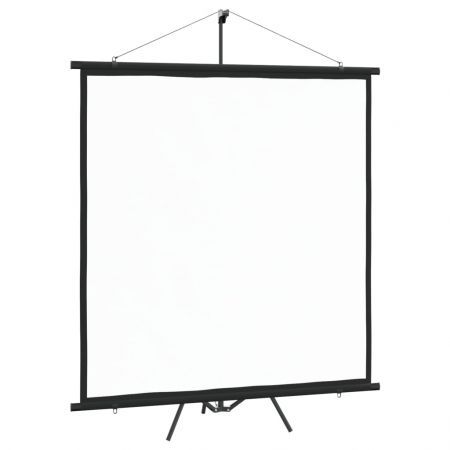 Projection Screen with Tripod 160 cm 1:1