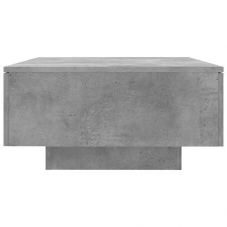 Coffee Table Concrete Grey 90x60x31 cm Engineered Wood