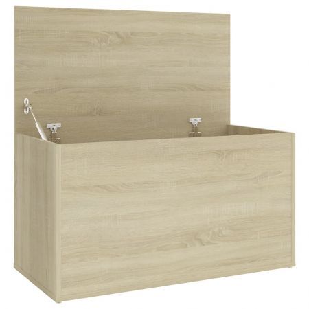 Storage Chest Sonoma Oak 84x42x46 cm Engineered Wood