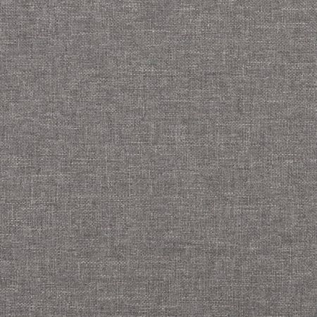 Footstool Light Grey 70x55x41 cm Fabric