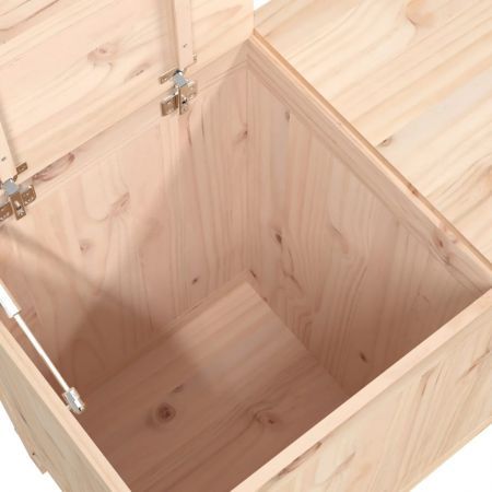 Laundry Box 88.5x44x76 cm Solid Wood Pine