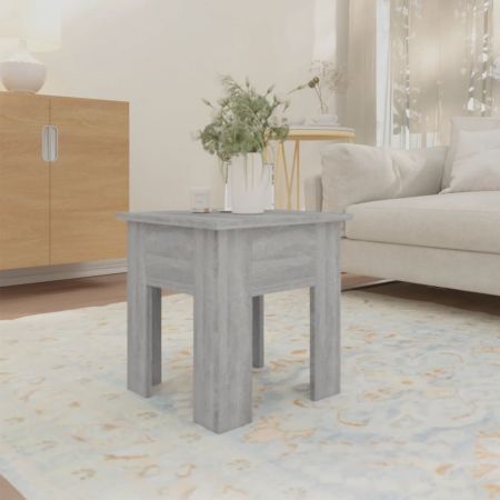 Coffee Table Grey Sonoma 40x40x42 cm Engineered Wood