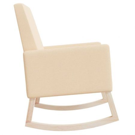 Rocking Chair Cream Fabric