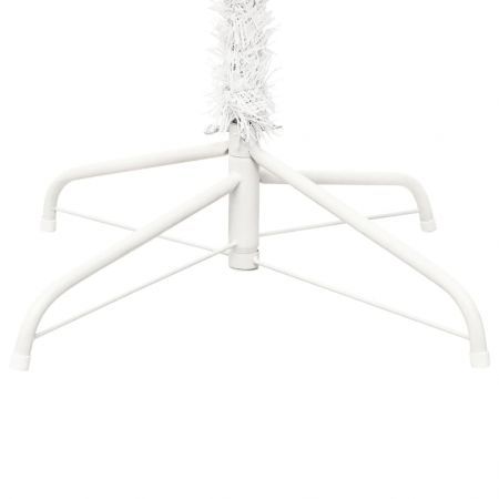 Upside-down Artificial Christmas Tree with Stand White 180 cm