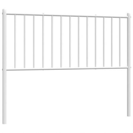 Metal Headboard White 107 cm