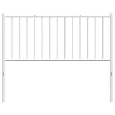 Metal Headboard White 107 cm