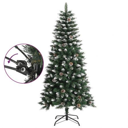 Artificial Christmas Tree with Stand Green 120 cm PVC