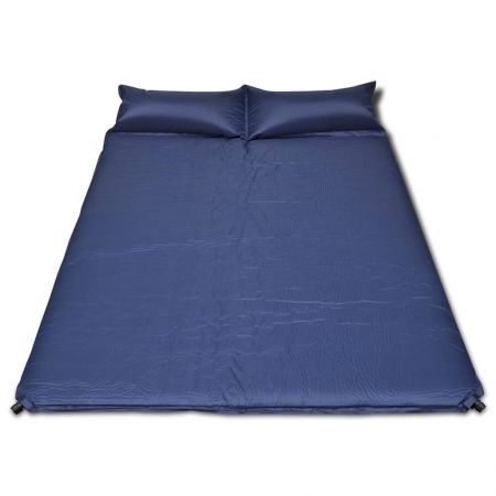 Blue Self-inflating Sleeping Mat 190x130x5 cm (Double)