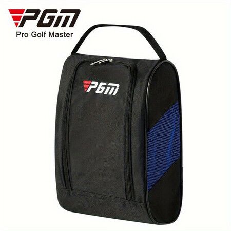 Golf Shoes Bags Convenient Travel Storage Nylon Waterproof and Tear-Resistant Shoe Storage Bag with Zipper Closure