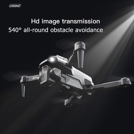 Triple-Camera Drone 4K HD Optical Flow Positioning 360° Obstacle Avoidance Foldable Quadcopter Wifi FPV 3 batteries