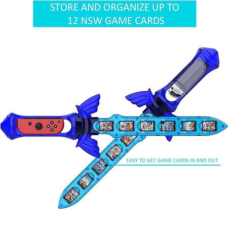 Switch Sword Accessory, Skyward Sword Accessories Compatible with Switch Sports Chambara (1 Pack)