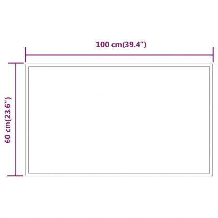 LED Bathroom Mirror 60x100 cm