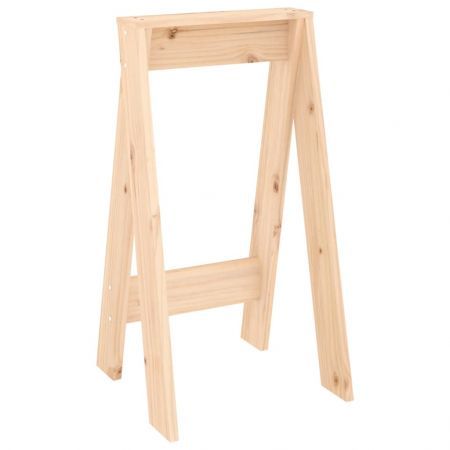 Stools 2 pcs 40x40x75 cm Solid Wood Pine