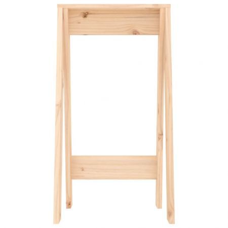 Stools 2 pcs 40x40x75 cm Solid Wood Pine