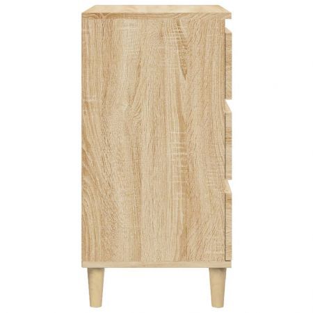 Bedside Cabinet Sonoma Oak 40x35x70 cm Engineered Wood