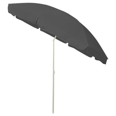 Beach Umbrella Anthracite 300 cm