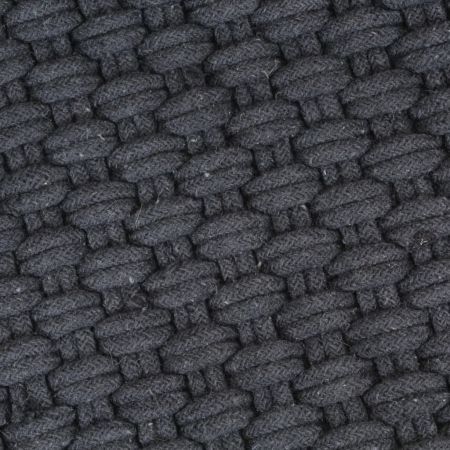 Rug Rectangular Anthracite 120x180 cm Cotton