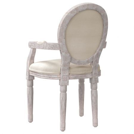 Dining Chair Beige 54x56x96.5 cm linen