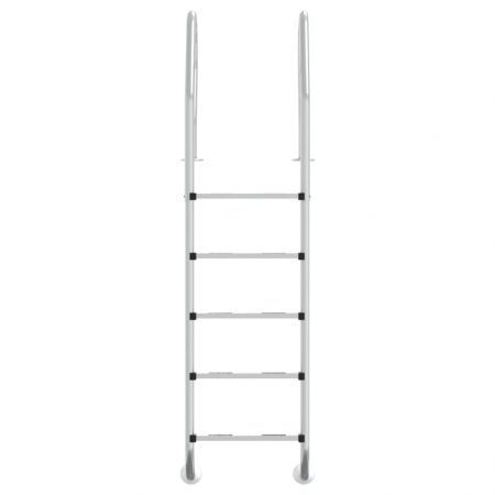 Pool Ladder 54x38x211 cm 304 Stainless Steel