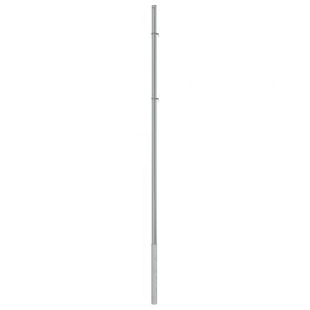 Sunshade Sail Pole 250 cm Stainless Steel