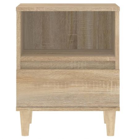 Bedside Cabinets 2 pcs Sonoma Oak 40x35x50 cm