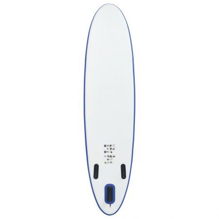 Stand Up Paddle Board Set SUP Surfboard Inflatable Blue and White