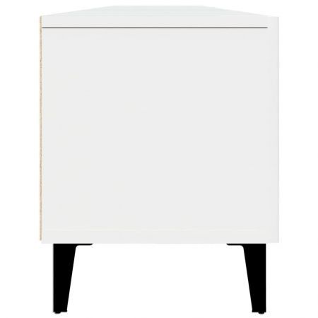 TV Cabinet White 180x31.5x40 cm Engineered Wood