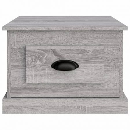 Coffee Table Grey Sonoma 50x50x35 cm Engineered Wood