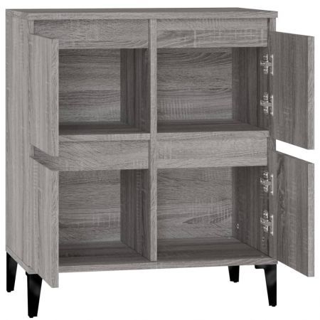 Sideboard Grey Sonoma 60x35x70 cm Engineered Wood