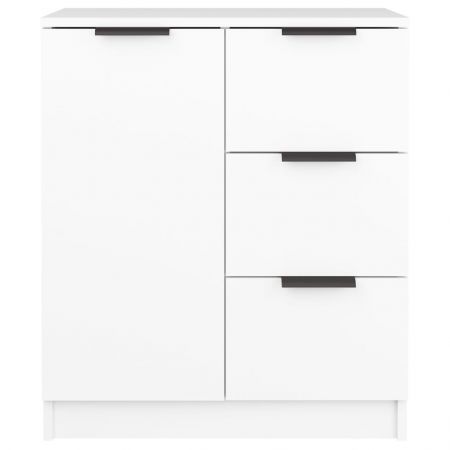 Sideboard White 60x30x70 cm Engineered Wood