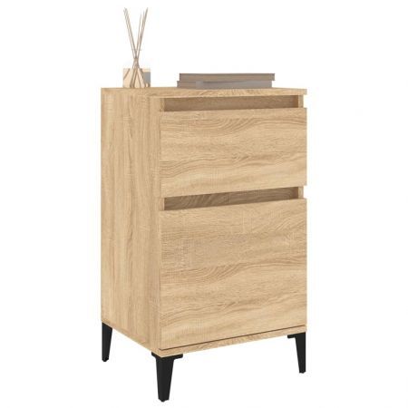 Bedside Cabinets 2 pcs Sonoma Oak 40x35x70 cm