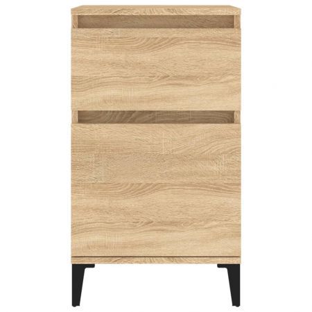 Bedside Cabinets 2 pcs Sonoma Oak 40x35x70 cm