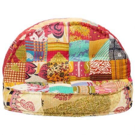 Pouffe 100x20 cm Patchwork Fabric