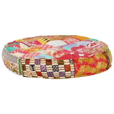 Pouffe 100x20 cm Patchwork Fabric