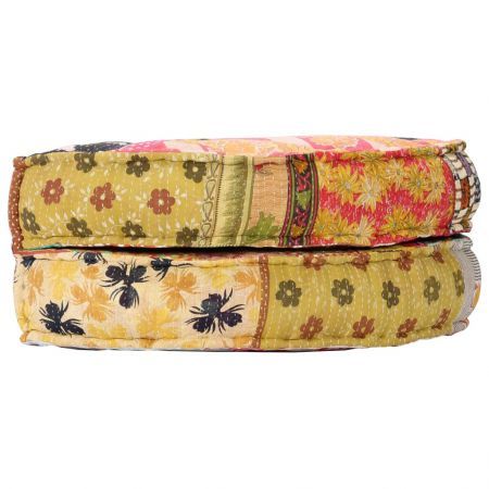 Pouffe 100x20 cm Patchwork Fabric