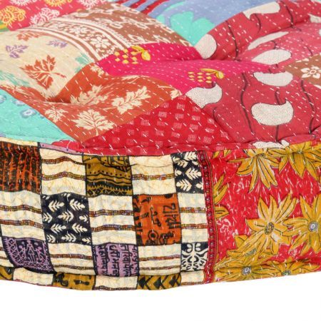 Pouffe 100x20 cm Patchwork Fabric