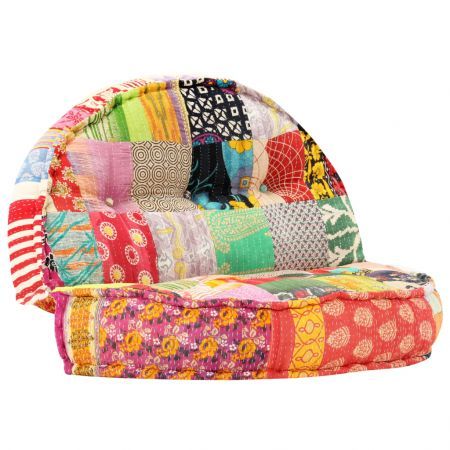 Pouffe 100x20 cm Patchwork Fabric