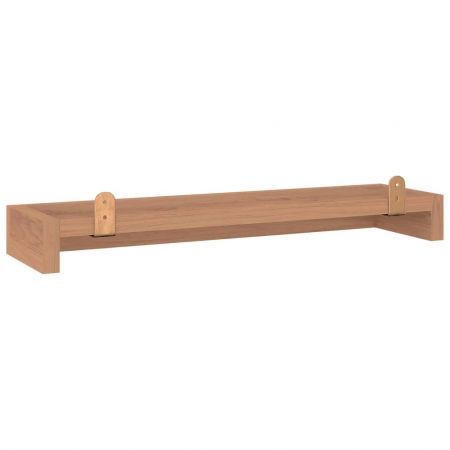 Wall Shelves 2 pcs 90x15x6 cm Solid Wood Teak