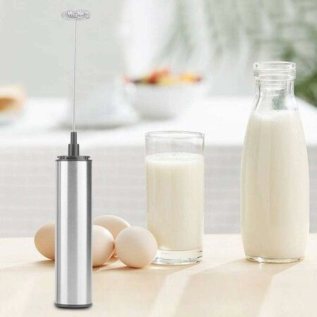 Egg Beater Milk Frother, Rechargeable Milk Frother Electric Eggbeater, for Cake Milk Egg Coffee