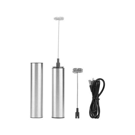 Egg Beater Milk Frother, Rechargeable Milk Frother Electric Eggbeater, for Cake Milk Egg Coffee