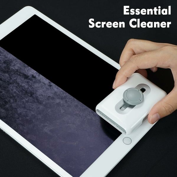 6 in 1 Keyboard Cleaner, Laptop Screen Cleaner for Airpod, Laptop, PC Monitor, TV, Earbud, Phone, Computer