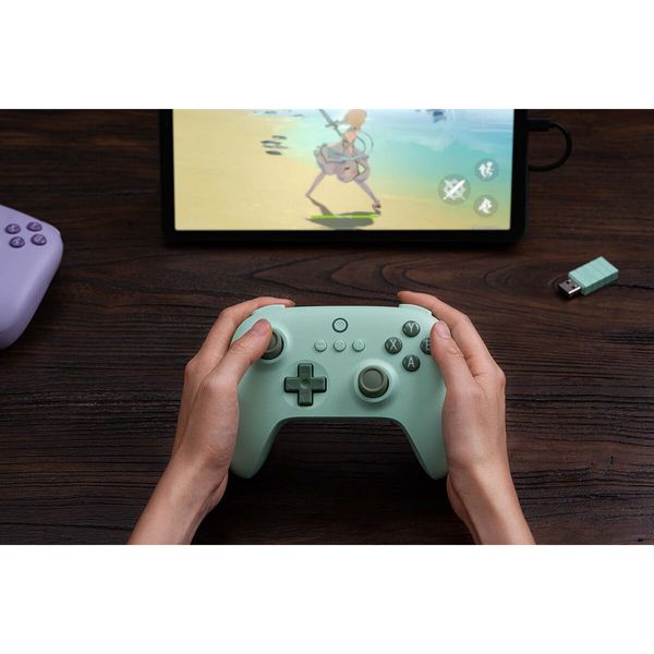 8Bitdo Ultimate C 2.4g Wireless Controller for Windows PC,Android,Steam Deck & Raspberry Pi (Field Green)