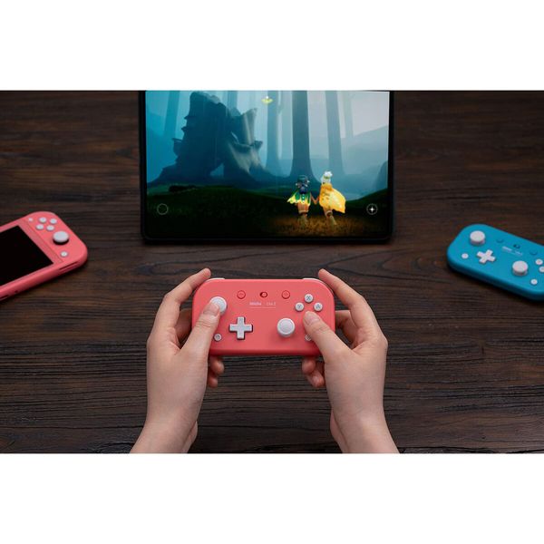 8Bitdo Lite 2 Bluetooth Gamepad for Switch,Switch Lite,Android and Raspberry Pi (Pink)