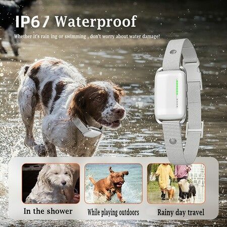 Remote Control Recording for 1 Dog Training Device Optional Without Electric Shock 1000M Deep Waterproof Bark Stop Device