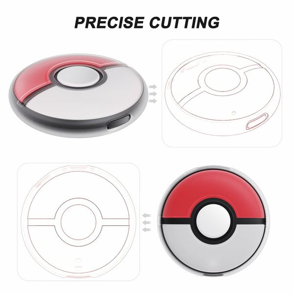 Silicone Case for Pokemon GO Plus + 2023,Soft and Comfortable Protective Case with Hand Strap,Silicone Skin Protective Cover Case Compatible with Pokemon GO Plus Plus,Clear