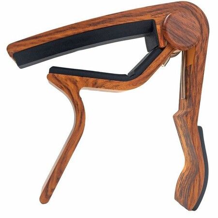 Guitar Capo for Acoustic and Electric Guitars - Rosewood Color