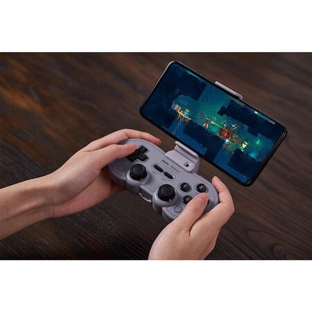 8Bitdo Sn30 Pro Bluetooth Controller for Switch/Switch OLED, PC, macOS, Android, Steam Deck & Raspberry Pi (Gray Edition)